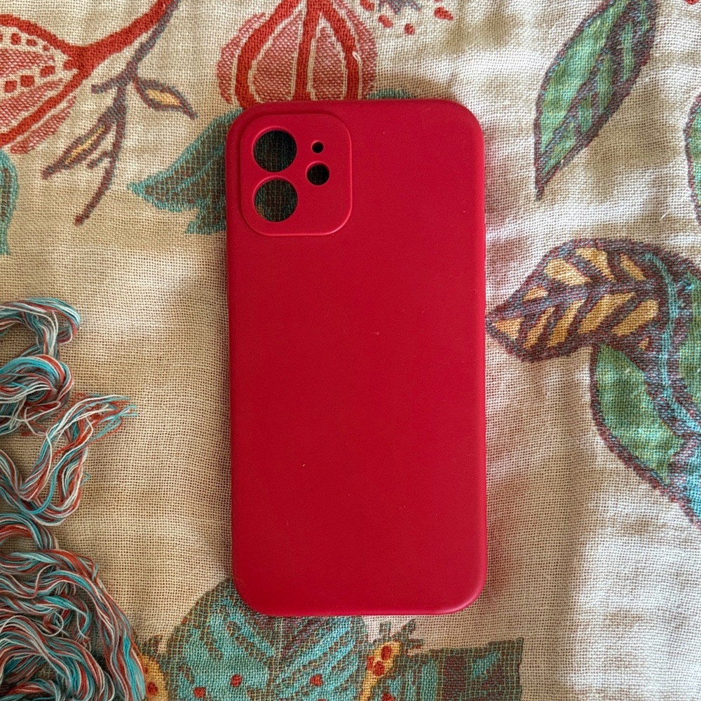 Red iPhone 12 Case